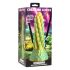 Dildo silicon cu textură stegosaurus - 20 cm (verde)