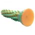 Stegosaurus Spiked Silicone Dildo - 20cm (Green)