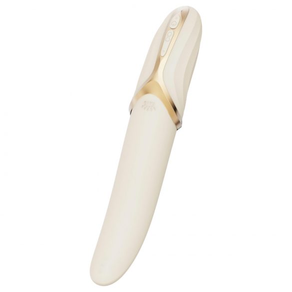 Zalo Eve - Rechargeable Warming Rotating Vibrator (White)