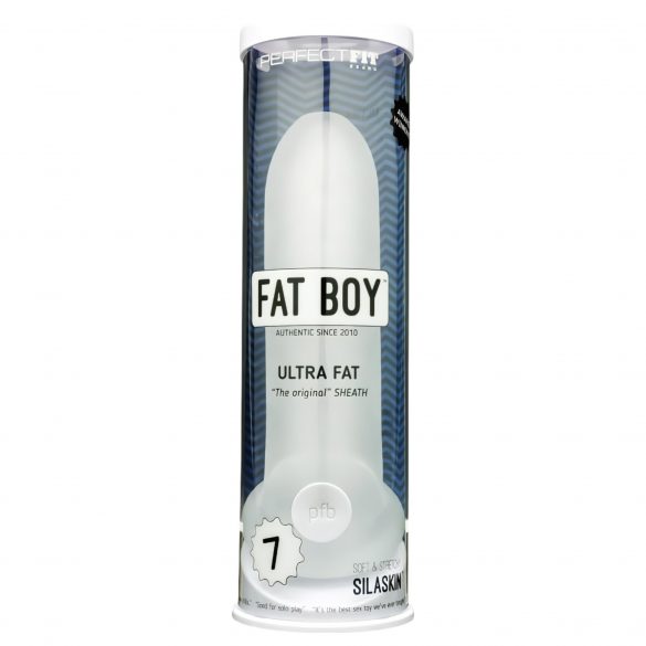 Fat Boy Original Ultra Fat - Gaine de pénis (19cm) - blanc laiteux