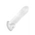 Fat Boy Original Ultra Fat - ovitek za penis (19 cm) - mlečno bela