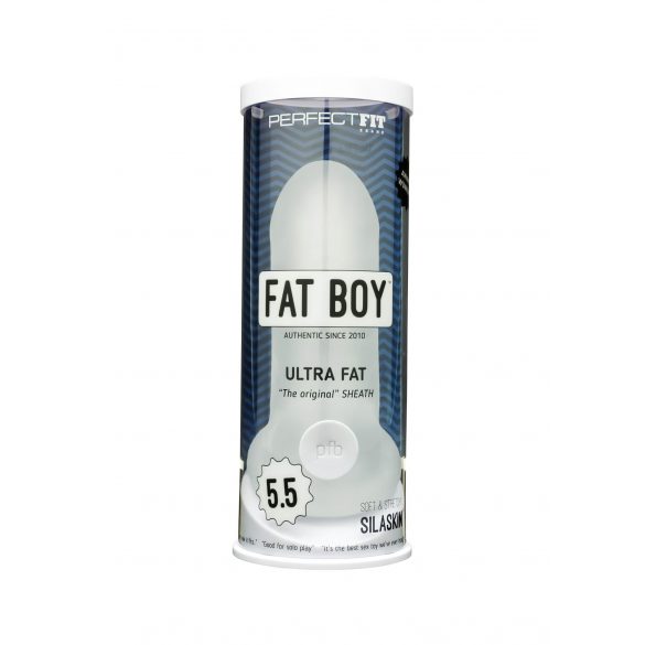 Fat Boy Original Ultra Thick - Penis Sleeve (15cm) - Milky White