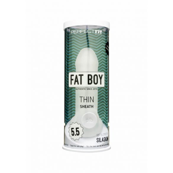 Fat Boy Thin - penishoes (15 cm) - melkachtig wit