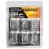 Stay Hard - penisring set - genomskinlig (6 st)