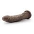 Dr. Skin 8,5 - iminappadega realistlik dildo - pruun (20,5cm)