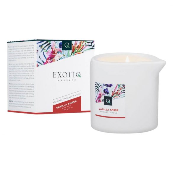 Exotic Vanilla Amber - Massage Candle (60g)