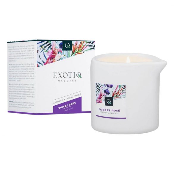 Exotic Violet Rose - Massage Candle (60g)