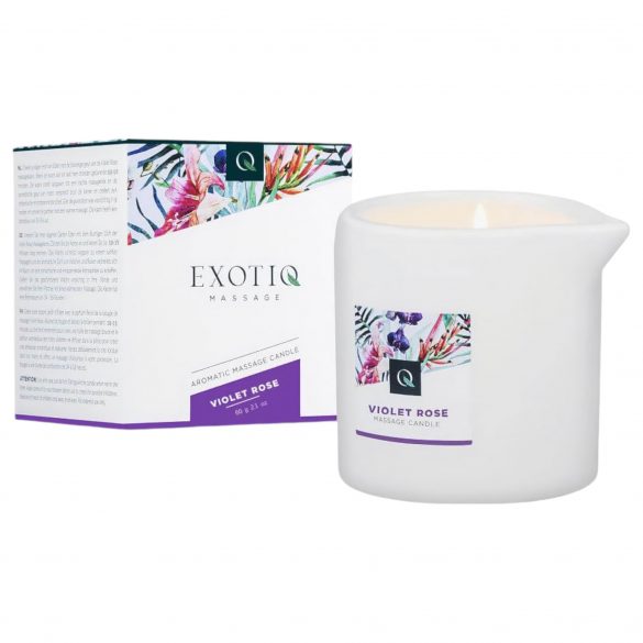 Exotic Violet Rose - Massage Candle (60g)