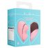 Loveline Tapping Heart - rechargeable clitoral vibrator (pink)