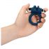 Loveline - Rechargeable Vibrating Penis Ring (Blue)