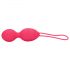 Loveline - Rechargeable, Wireless, Textured Vibrating Kegel Ball (Pink)