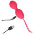 Loveline - Rechargeable, Wireless, Textured Vibrating Kegel Ball (Pink)