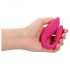 Loveline - rechargeable, remote control couple's vibrator (pink)