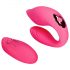 Loveline - rechargeable, remote control couple's vibrator (pink)