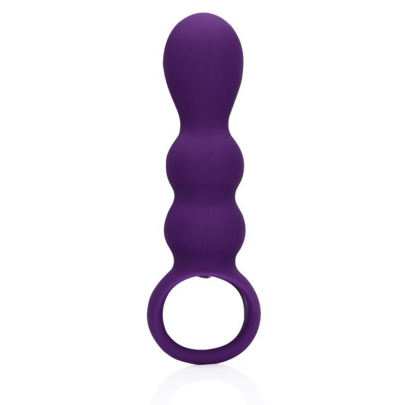 Loveline - vibromasseur anal rechargeable à boules (violet)