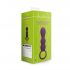 Loveline - vibromasseur anal rechargeable à boules (violet)