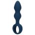 Dildo anale piccolo con anello della collezione Loveline (blu)