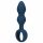 Loveline - Anal Dildo with Finger Loop - Medium (Blue)