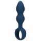 Loveline - Anal-Dildo mit Haltegriff - mittel (blau)