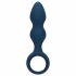 Loveline - Anal Dildo with Finger Loop - Medium (Blue)