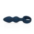 LoveLine - anale dildo met handvatring - groot (blauw)