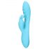 Loveline - Rechargeable, Waterproof Rabbit Ears Clitoral Vibrator (Blue)