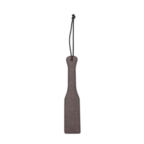 Ouch - Elegant Leather Spanker (Titanium Grey)