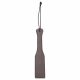 Ouch - Elegant Leather Spanker (Titanium Grey)