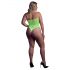 Ouch! - Fluorescent Strap Body (Neon Green)  - XL-4XL