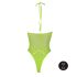 Body neon verde cu efect de bandă fluorescentă - Ouch!  - XL-4XL