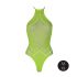 Body neon verde cu efect de bandă fluorescentă - Ouch!  - XL-4XL