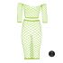 Ouch! - fluorescerende rok en top (neon groen)