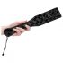 Ouch - luxe diamanten patroon paddle (zwart)