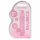 REALROCK - transparenter, realistischer Dildo - Pink (15 cm)