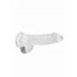 REALROCK - doorzichtige realistische dildo - helder (15cm)