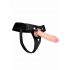 Imbracatura Universale Elastica REALROCK per Dildo con Strap-On (Nera)