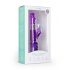 Easytoys Rabbit - Rotating Beaded Clitoral Vibrator (Purple)