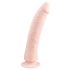 Easytoys - siliconen dildo met zuignap (21cm) - naturel