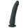 Dildo in silicone al 100% con ventosa (21cm) - nero