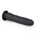 Easytoys - Saugfuß 100% Silikon Dildo (21cm) - Schwarz