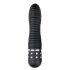 Easytoys Diamond Geribbeld - geribbelde staaf vibrator (zwart)