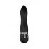 Easytoys Diamond Curved Mini Wand Vibrator (Black)