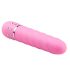 Vibrator Easytoys Diamond cu tijă în spirală (roz)