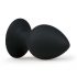 EasyToys Round XL Butt Plug - Anal Dildo (Black) - Extra Large