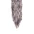 Easytoys Fox NO5 - Metal Anal Dildo with Fox Tail (Silver-Silver)