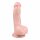 Easytoys - zuignap dildo (15cm) - natuurlijk