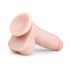 Easytoys - Suction Cup Dildo with Balls (17.5cm) - Natural