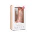 Easytoys - pripenjalni dildo s testisi (20 cm) - naravni