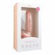 Easytoys - dildo s prísavkou a semenníkmi (22,5cm) - telová farba