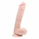 Easytoys - Suction Cup Realistic Dildo with Testicles (26.5cm) - Natural